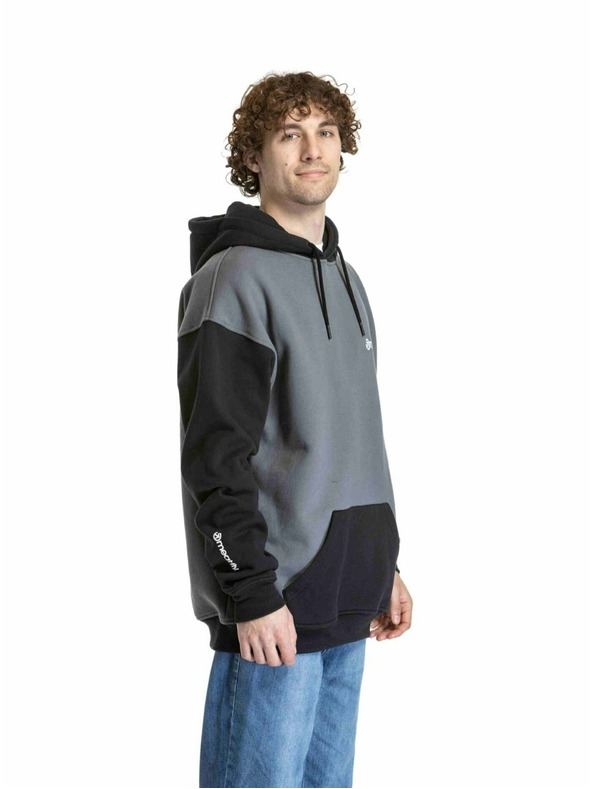 Meatfly Meatfly unisex majica Fry Black / Grey