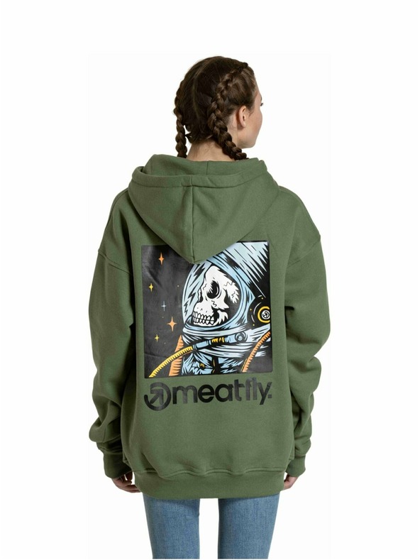 Meatfly Meatfly unisex majica Fry Olive