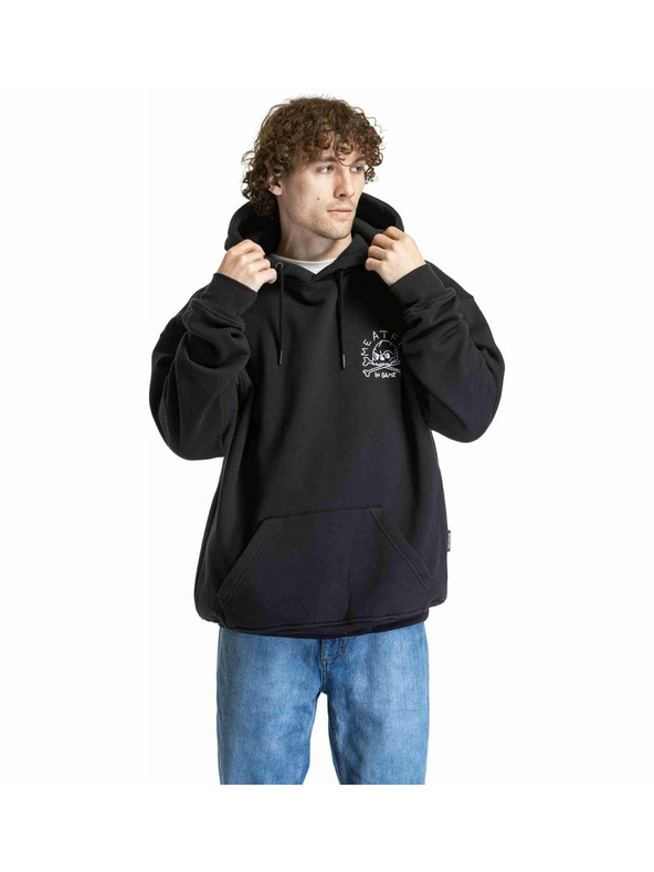 Meatfly Meatfly unisex majica Fry Skull Black