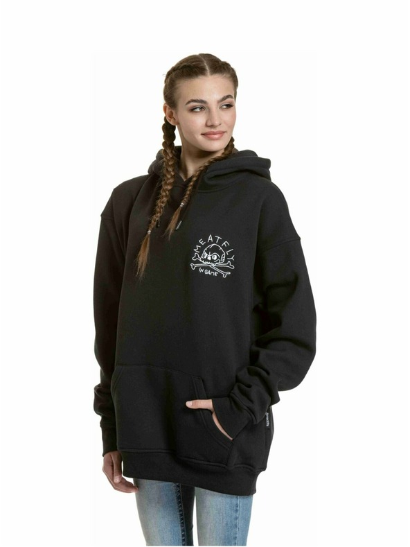 Meatfly Meatfly unisex majica Fry Skull Black