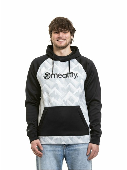 Meatfly Meatfly moška tehnična majica Gravel White Mountains