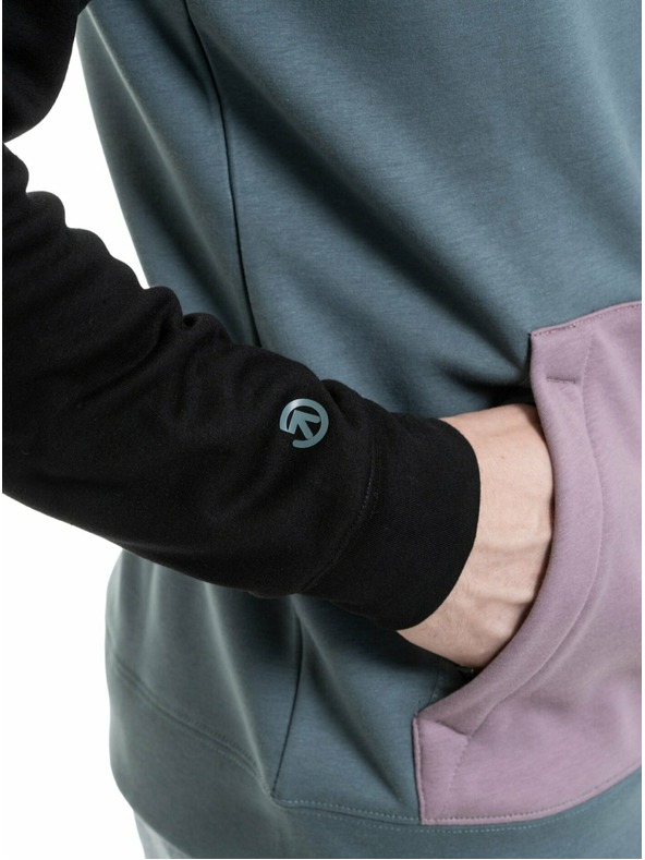 Meatfly Meatfly moška tehnična majica Gravel Orchid / Blue Sea