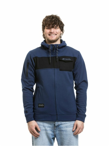 Meatfly Meatfly moška tehnična majica Josh Dark Ocean / Black