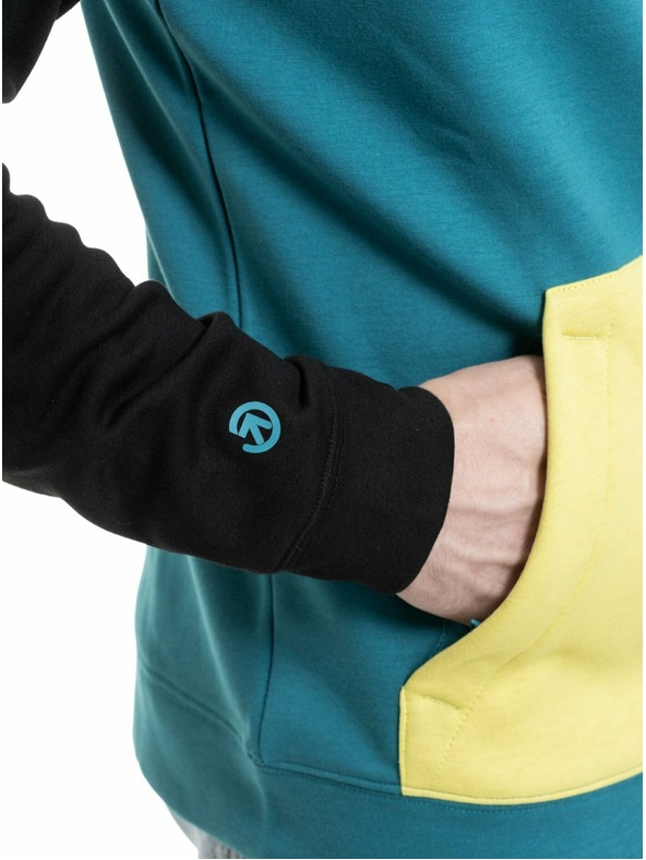 Meatfly Meatfly moška tehnična majica Gravel Hb Blue / Lime