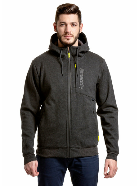 Meatfly Meatfly moška tehnična majica Lightyear Black Heather