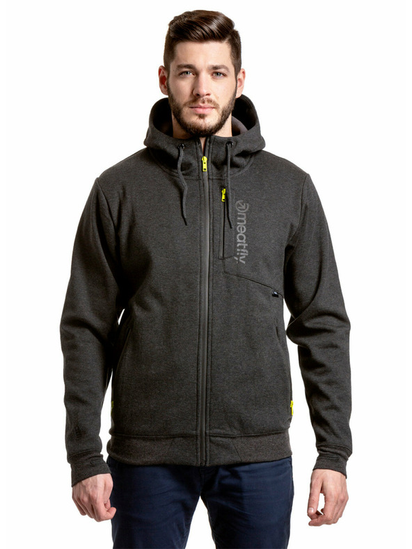 Meatfly Meatfly moška tehnična majica Lightyear Black Heather