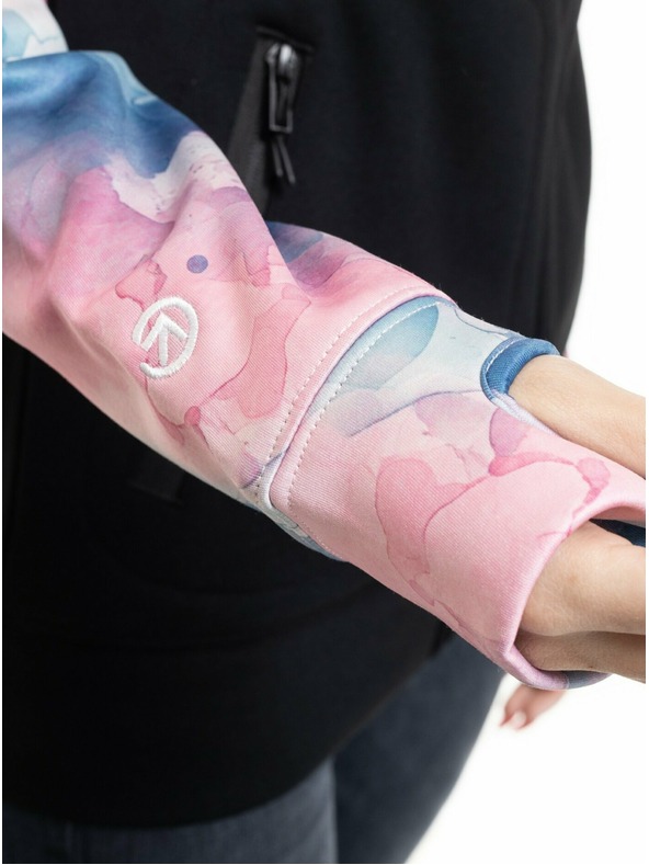 Meatfly Meatfly ženska tehnična majica Omni Color Bubbles / Black