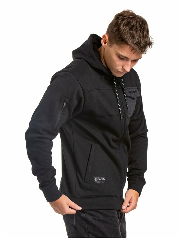 Meatfly Meatfly moška tehnična majica Josh Black