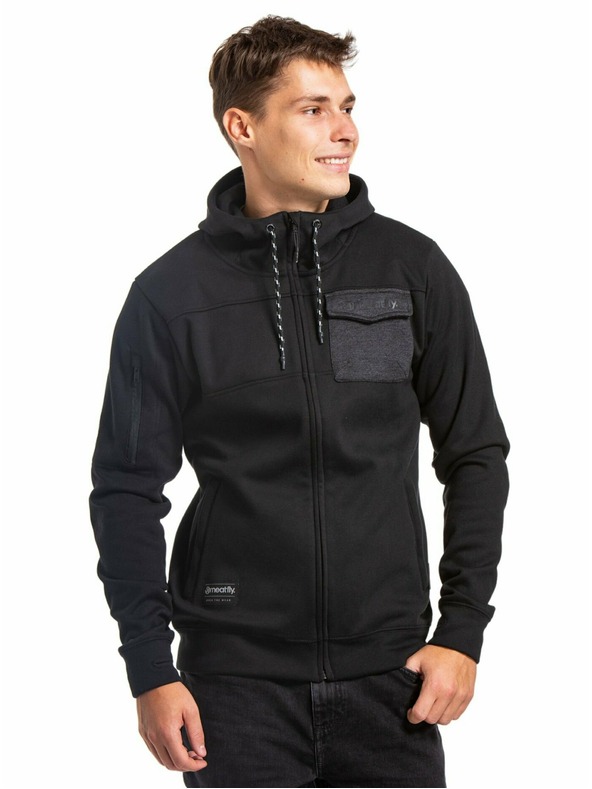 Meatfly Meatfly moška tehnična majica Josh Black