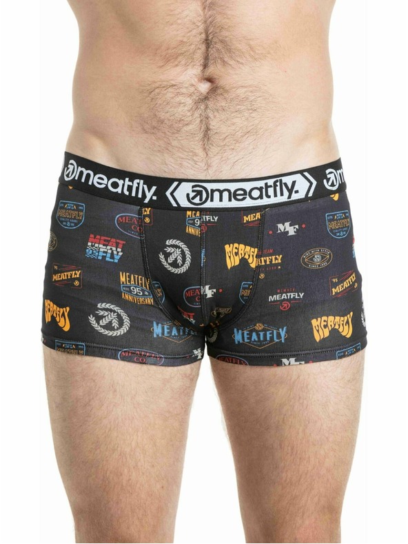 Meatfly Meatfly moške boksarice Balboa Double Pack Badges
