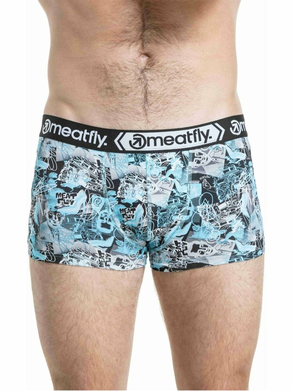 Meatfly Meatfly moške boksarice Balboa Double Pack Space / Easy