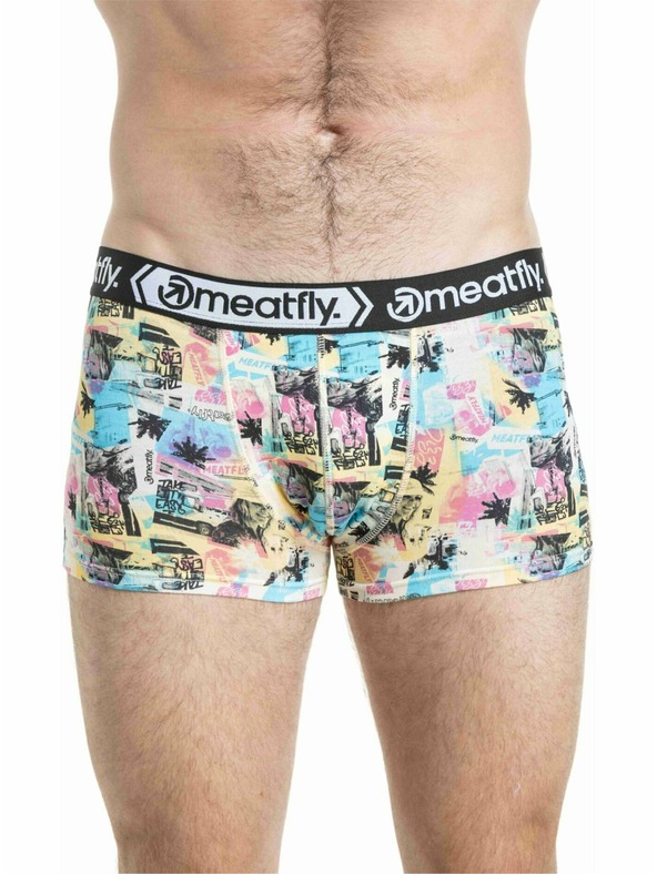 Meatfly Meatfly moške boksarice Balboa Double Pack Space / Easy