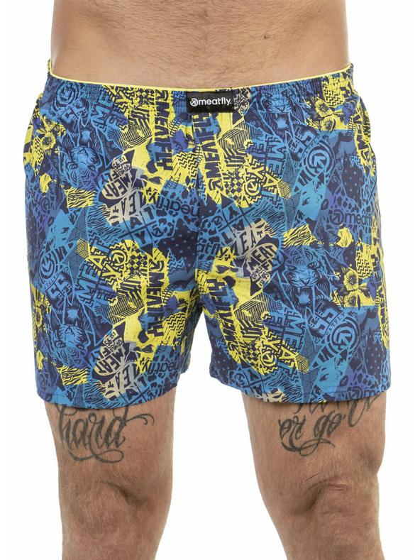 Meatfly Meatfly moške boksarice Agostino Double Pack B - Mosh