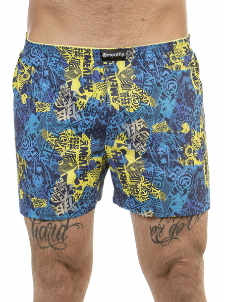 Meatfly Meatfly moške boksarice Agostino Double Pack B - Mosh