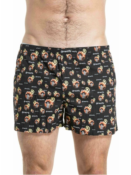 Meatfly Meatfly moške boksarice Agostino Skeleton Double Pack