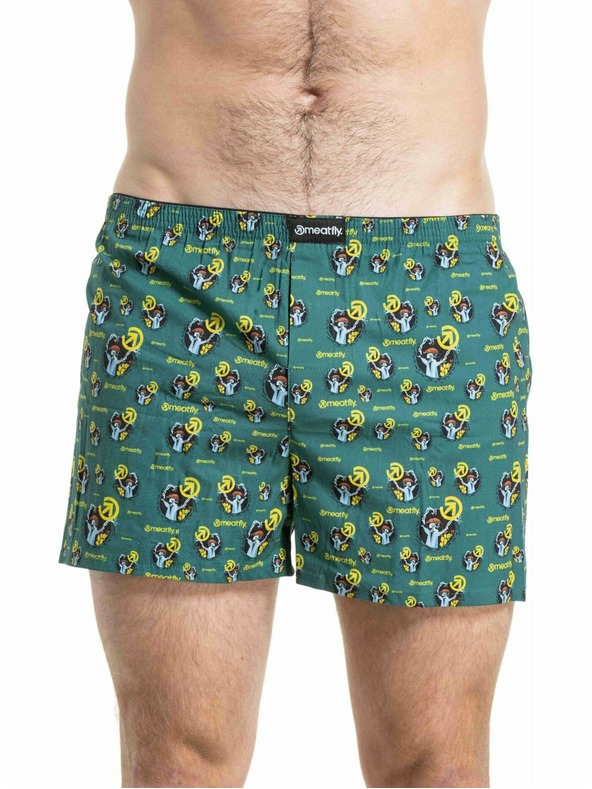 Meatfly Meatfly moške boksarice Agostino Skeleton Double Pack