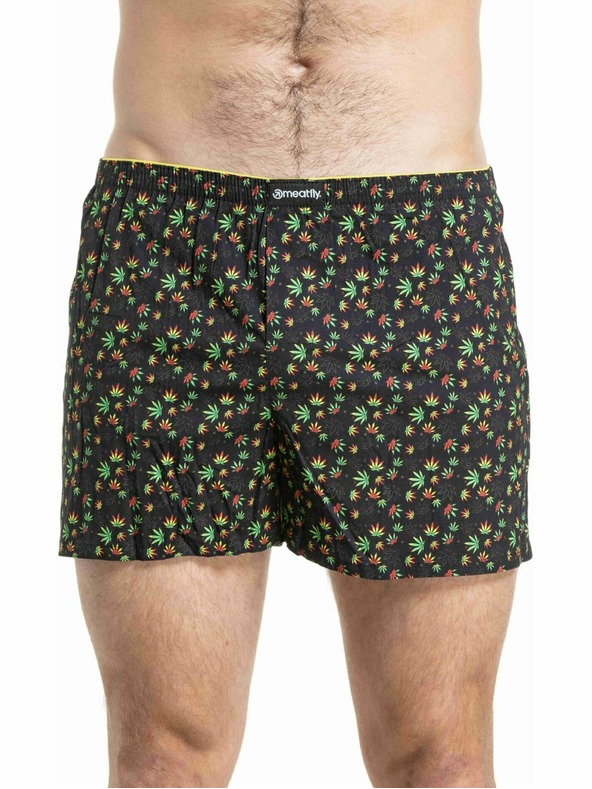 Meatfly Meatfly moške boksarice Agostino Leafs Double Pack