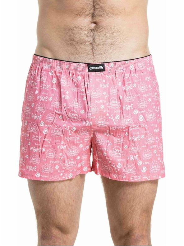 Meatfly Meatfly moške boksarice Agostino Million Dolar Skull Double Pack