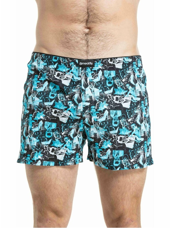 Meatfly Meatfly moške boksarice Agostino Space / Easy Double Pack