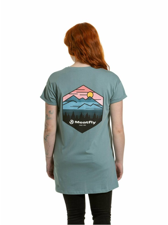 Meatfly Meatfly ženske obleke Senna Sea Green