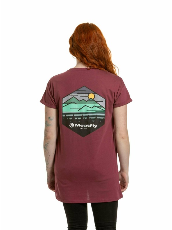 Meatfly Meatfly ženske obleke Senna Dark Wine