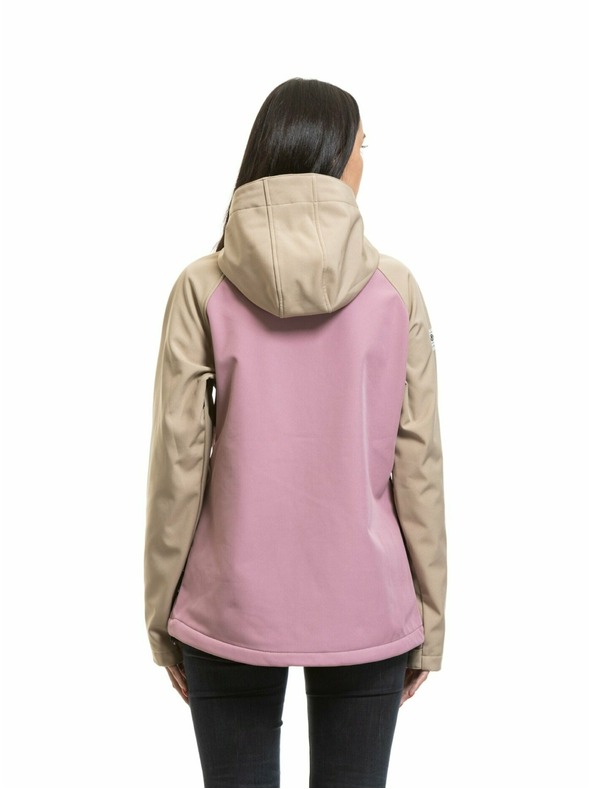 Meatfly Meatfly ženska softshell jakna Zaja Safari / Rose