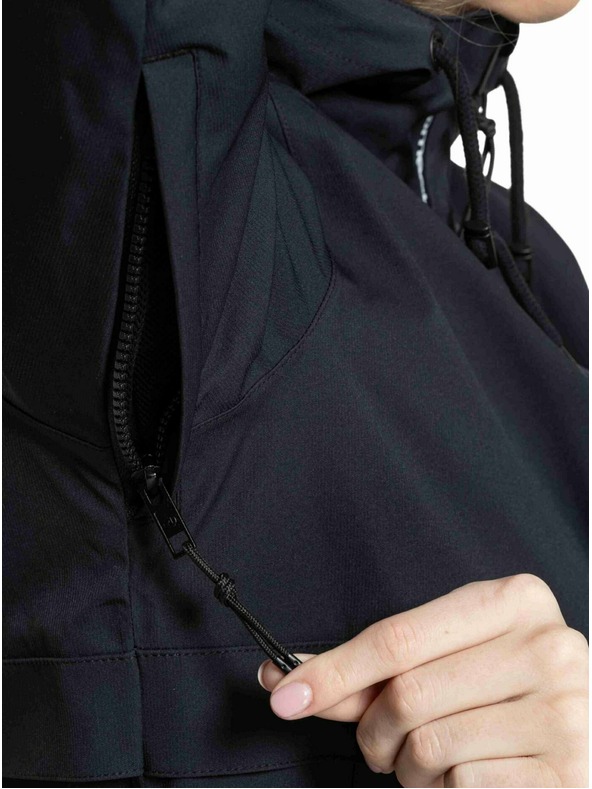 Meatfly Meatfly ženska street jakna Kalle Black / Black Logo