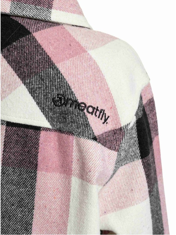 Meatfly Meatfly ženska srajca Dora Premium Pink / Brown