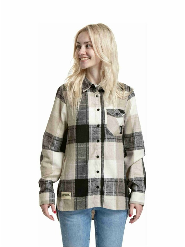 Meatfly Meatfly ženska srajca Courtney Beige