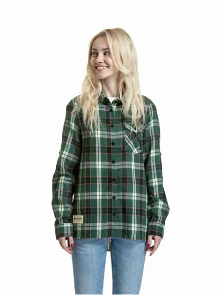 Meatfly Meatfly ženska srajca Courtney Dark Green