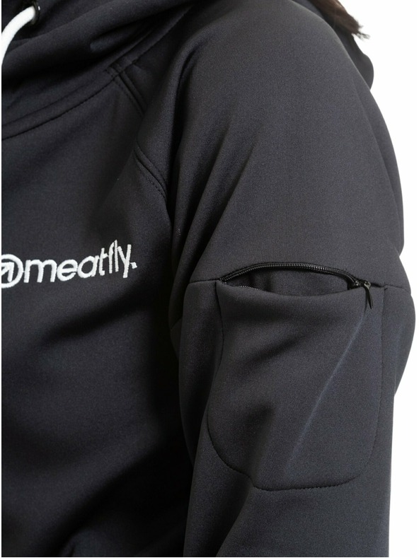 Meatfly Meatfly ženska tehnična mikina Alisha Black