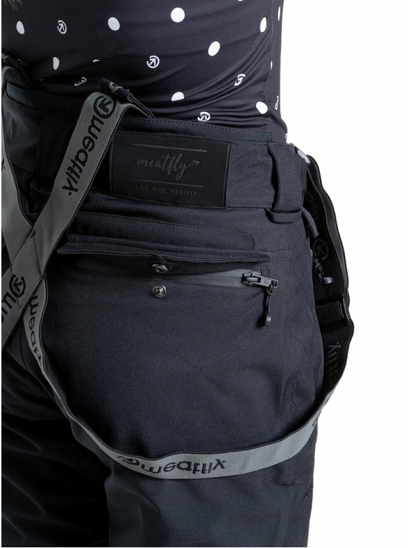 Meatfly Meatfly ženske SNB & SKI hlače Foxy Black