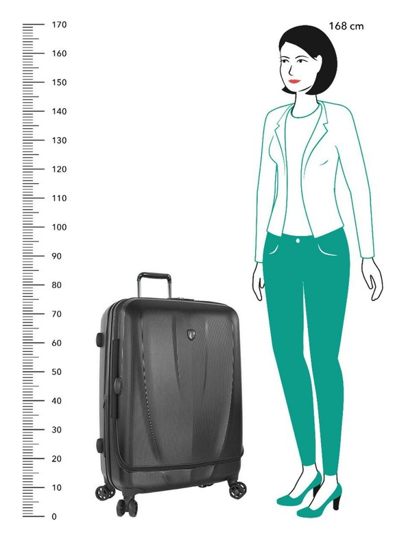 Heys Potovalni kovček Heys Vantage Smart Luggage L Black