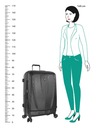 Heys Potovalni kovček Heys Vantage Smart Luggage L Black