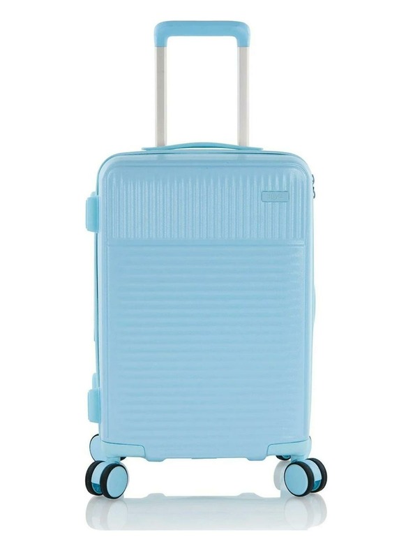 Heys Komplet treh potovalnih kovčkov v svetlo modri barvi Heys Pastel ( S+M+L )