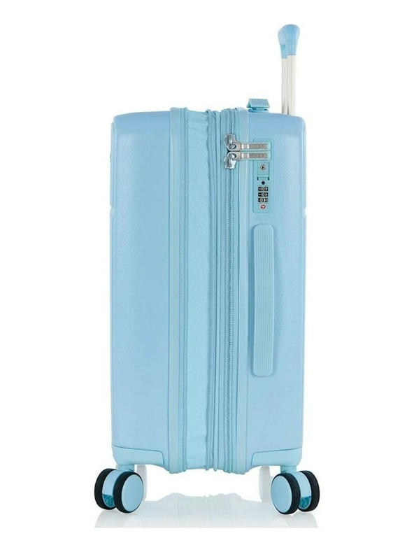 Heys Komplet treh potovalnih kovčkov v svetlo modri barvi Heys Pastel ( S+M+L )