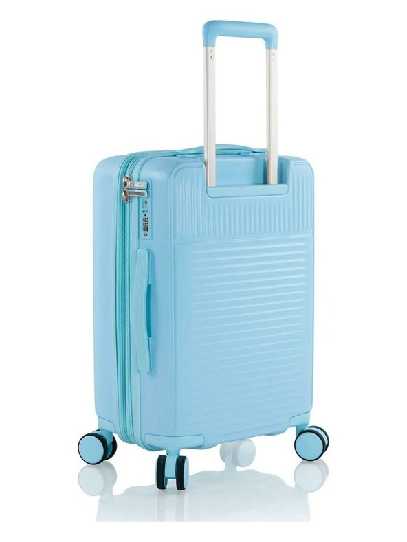 Heys Komplet treh potovalnih kovčkov v svetlo modri barvi Heys Pastel ( S+M+L )