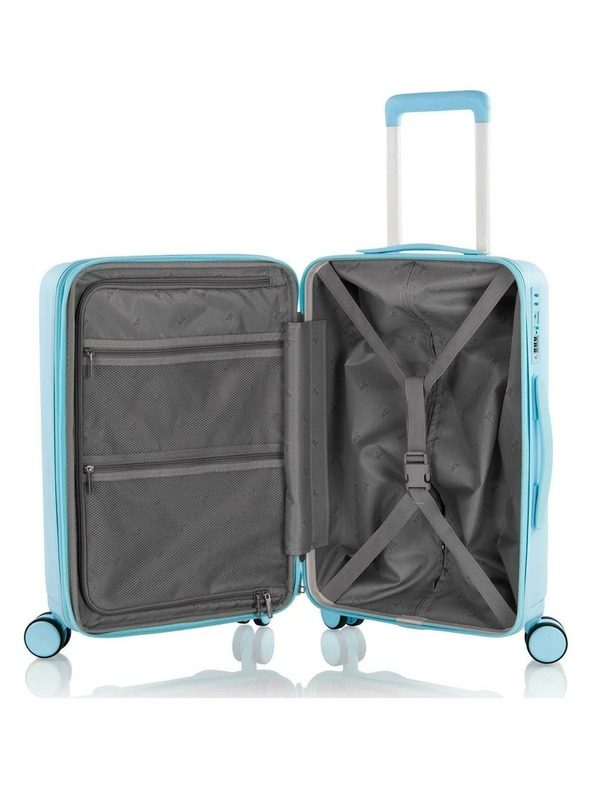 Heys Komplet treh potovalnih kovčkov v svetlo modri barvi Heys Pastel ( S+M+L )