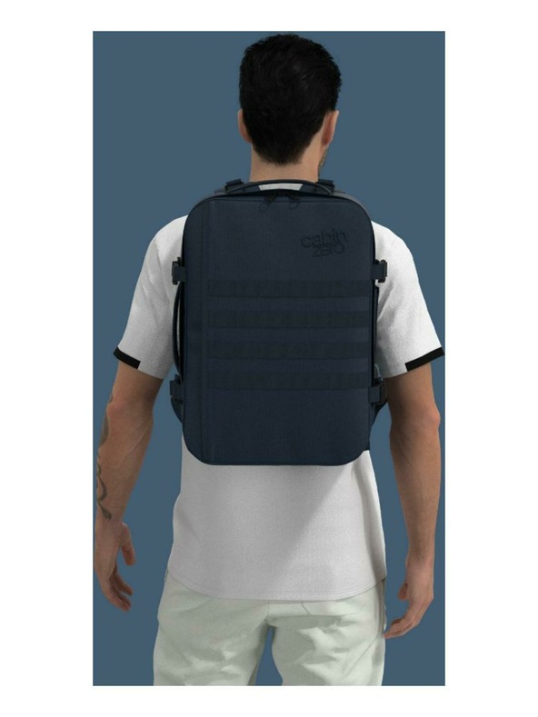 CabinZero Temno modri vojaški nahrbtnik CabinZero (28L)