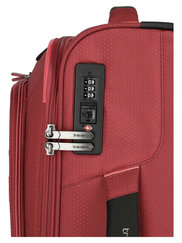 Travelite Rdeča potovalna torbica Travelite Skaii 4w S
