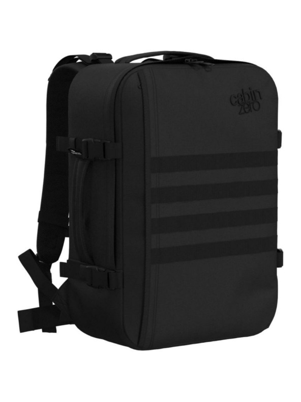 CabinZero Črn nahrbtnik CabinZero Military 36L Absolute Black