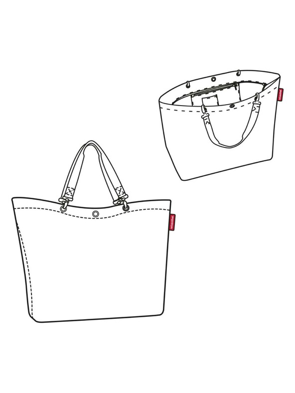 Reisenthel Zelena ženska torba z veliko piko Reisenthel Shopper XL