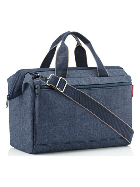 Reisenthel Reisenthel Allrounder S Pocket Herringbone Temno modra potovalna torba