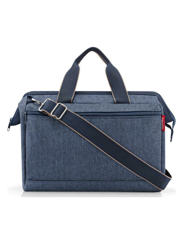 Reisenthel Reisenthel Allrounder S Pocket Herringbone Temno modra potovalna torba