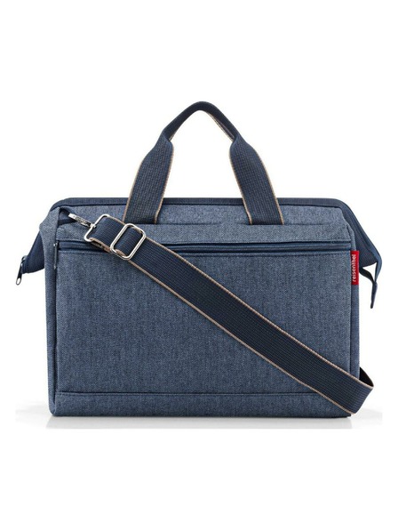 Reisenthel Reisenthel Allrounder S Pocket Herringbone Temno modra potovalna torba