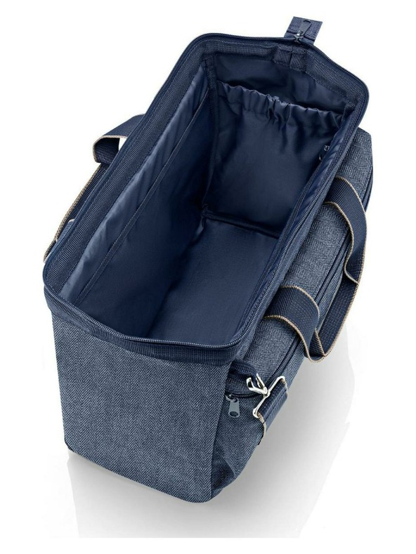 Reisenthel Reisenthel Allrounder S Pocket Herringbone Temno modra potovalna torba