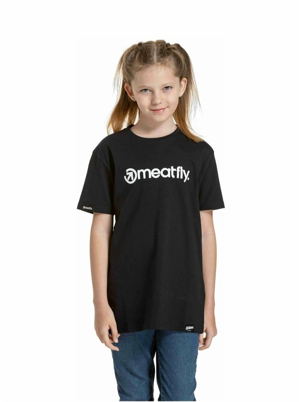 Meatfly Meatfly otroška majica Bart Black | Črna | Velikost 146 | 100% bombaž