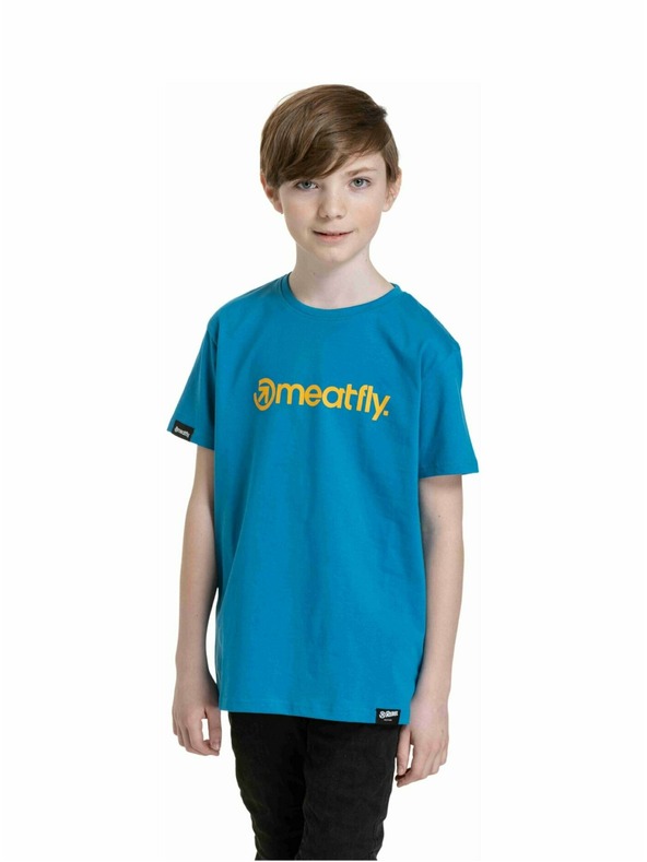 Meatfly Meatfly otroška majica Bart Funky Blue | Modra | Velikost 146 | 100% bombaž