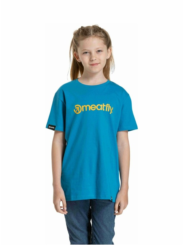 Meatfly Meatfly otroška majica Bart Funky Blue | Modra | Velikost 146 | 100% bombaž