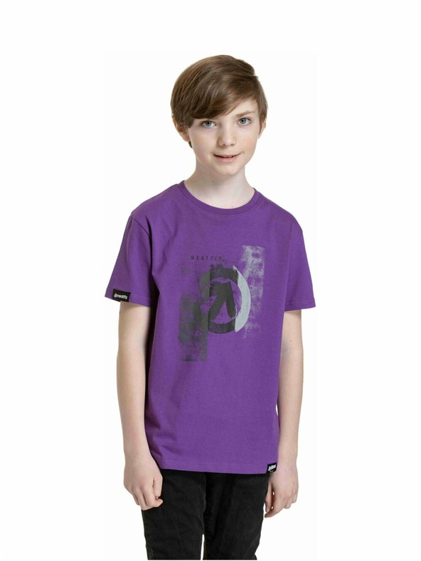 Meatfly Meatfly otroška majica Artee Violet | Vijolična | Velikost 134 | 100% bombaž